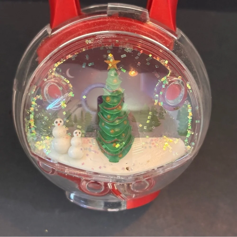 Vintage CHEF'N PEPPER MILL GRINDER Holiday Scene Pre-Owned RARE